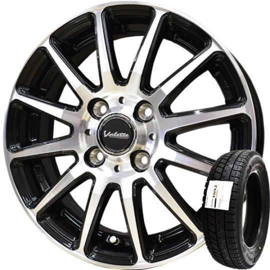 2025ǯ�� �֥ꥶ�å� VRX3 155/65R14 + ������å� ����å��� �֥�¥��ȥ� �����åɥ쥹������+����ߥۥ����� 4�ܥ��å�