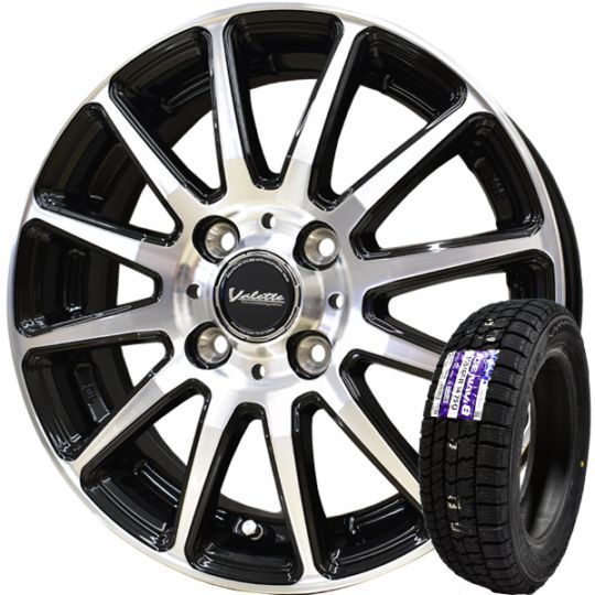 2025ǯ�� ���åɥ��䡼 ICE NAVI8 155/65R14 + ������å� ����å��� �֥�¥��ȥ� �����åɥ쥹������+����ߥۥ����� 4�ܥ��å�