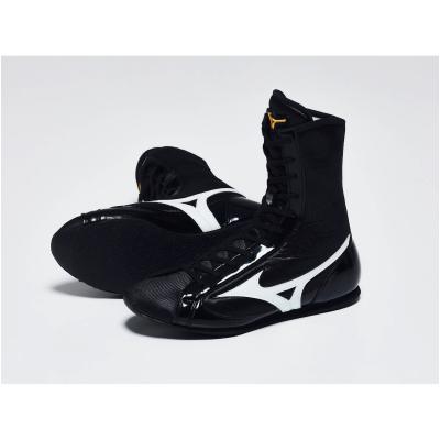 MIZUNOボクシングシューズ フィニッシャーMID（ブラック×ホワイト 