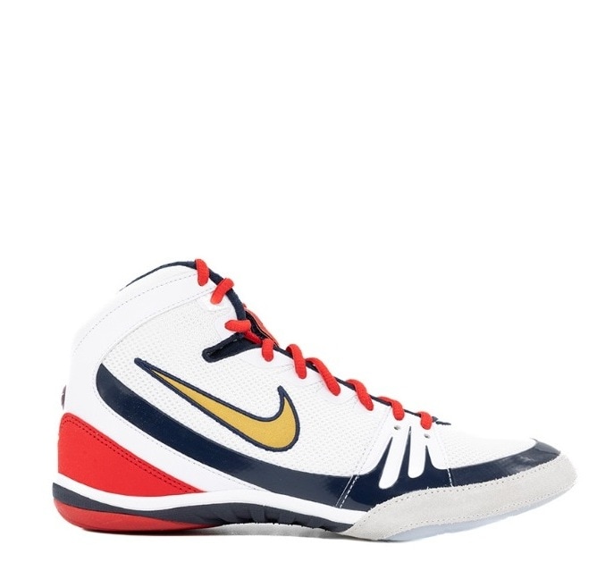 NIKEレスリングシューズ NIKE FREEK SE【ホワイト/ゴールド/ネイビー】（レスリングシューズ