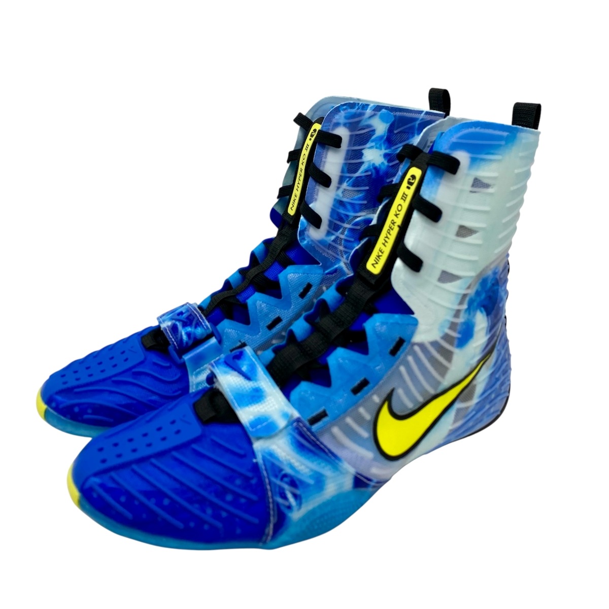 NIKE HYPER KO 3SE��PHOTO BLUE/SONIC YELLOW�ۡʥܥ����󥰥��塼����
