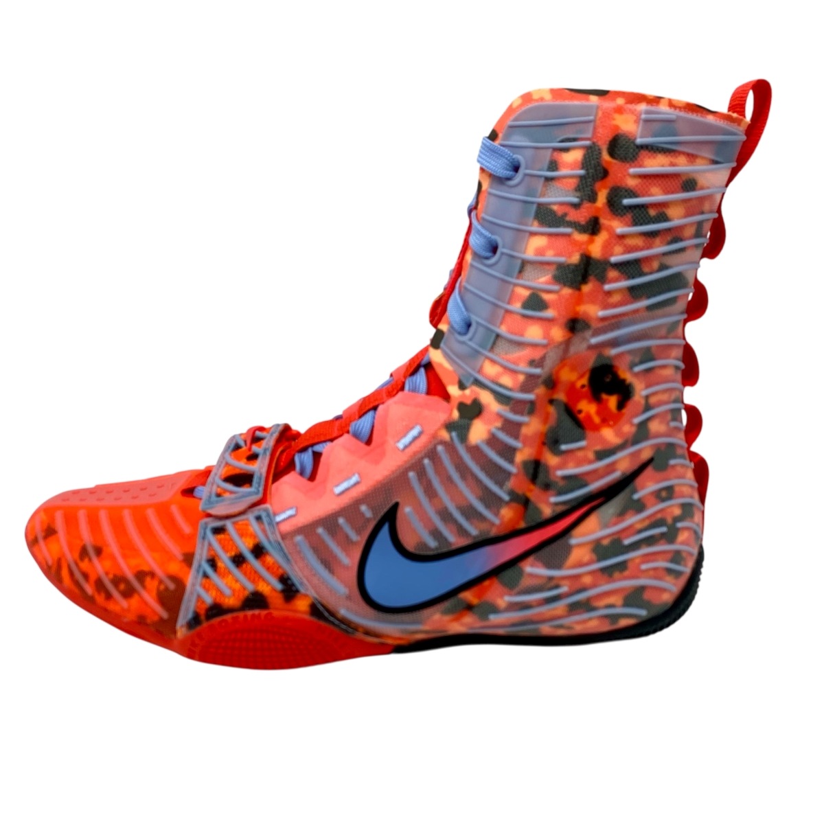 NIKE HYPER KO 3SE��BLACK/BRIGHT CRIMSON-ALUMINUM�ۡʥܥ����󥰥��塼����