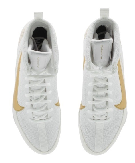 NIKE HYPER KO 3SE��WHITE/MTLC GOLD�ۡʥܥ����󥰥��塼����