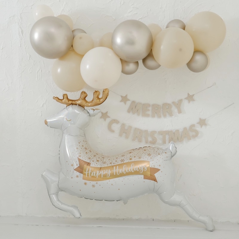 クリスマス飾りつけセット ホワイトクリスマス