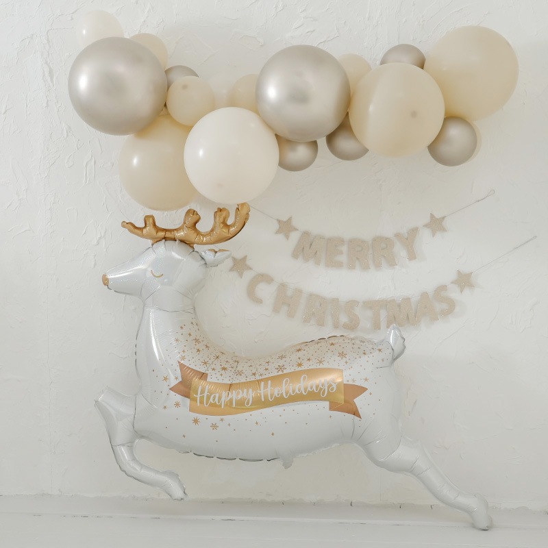 クリスマス飾りつけセット ホワイトクリスマス