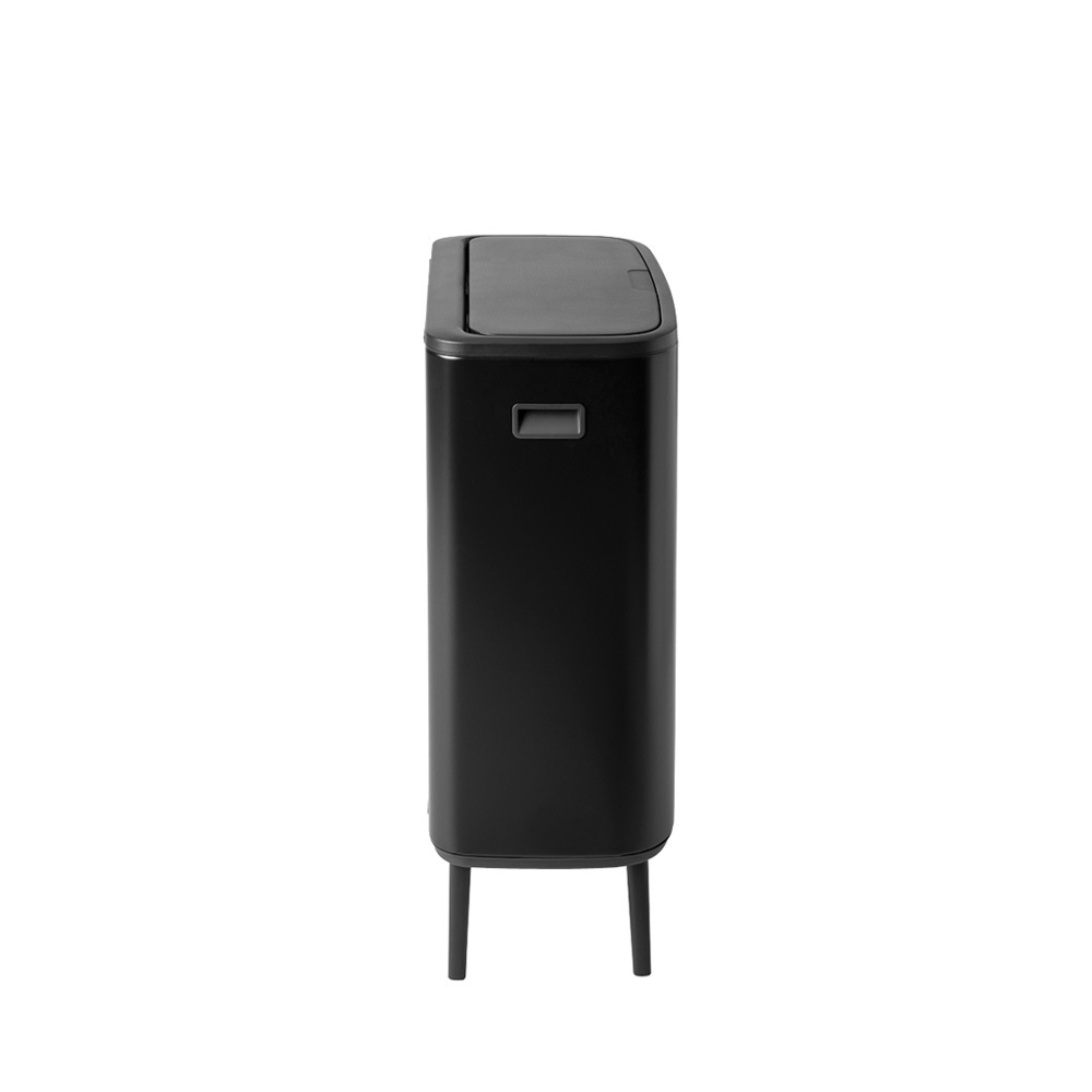 ブラバンシア(Brabantia) フタ付きゴミ箱 マットブラック 60L Bo