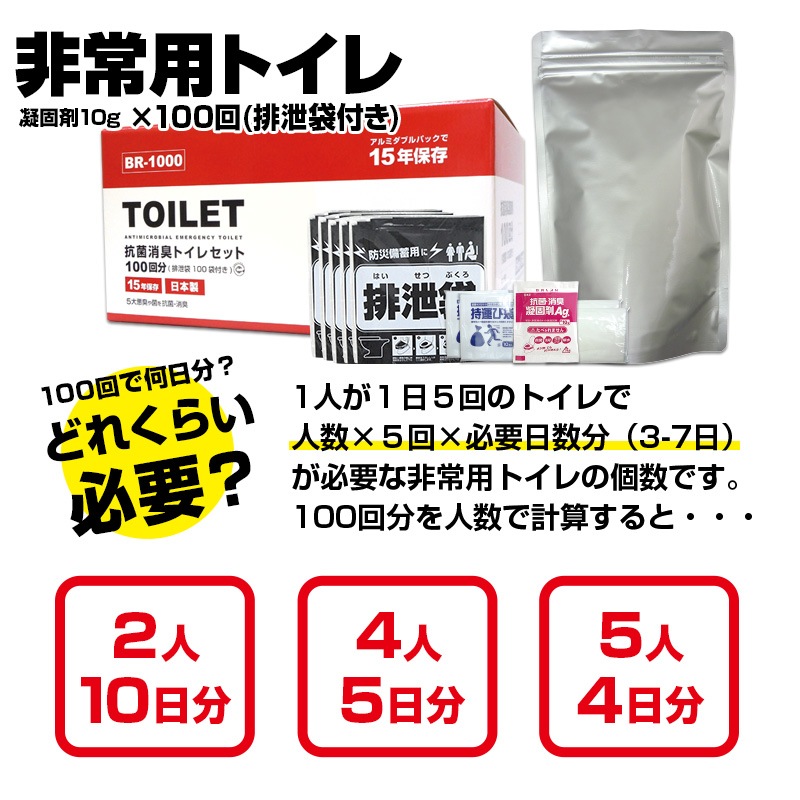 BR-1000 ��������ѥȥ���ʱ�ʪ���ա˶�̳��100��ʬ��W����ߥѥå��ۡ�15ǯ��¸��