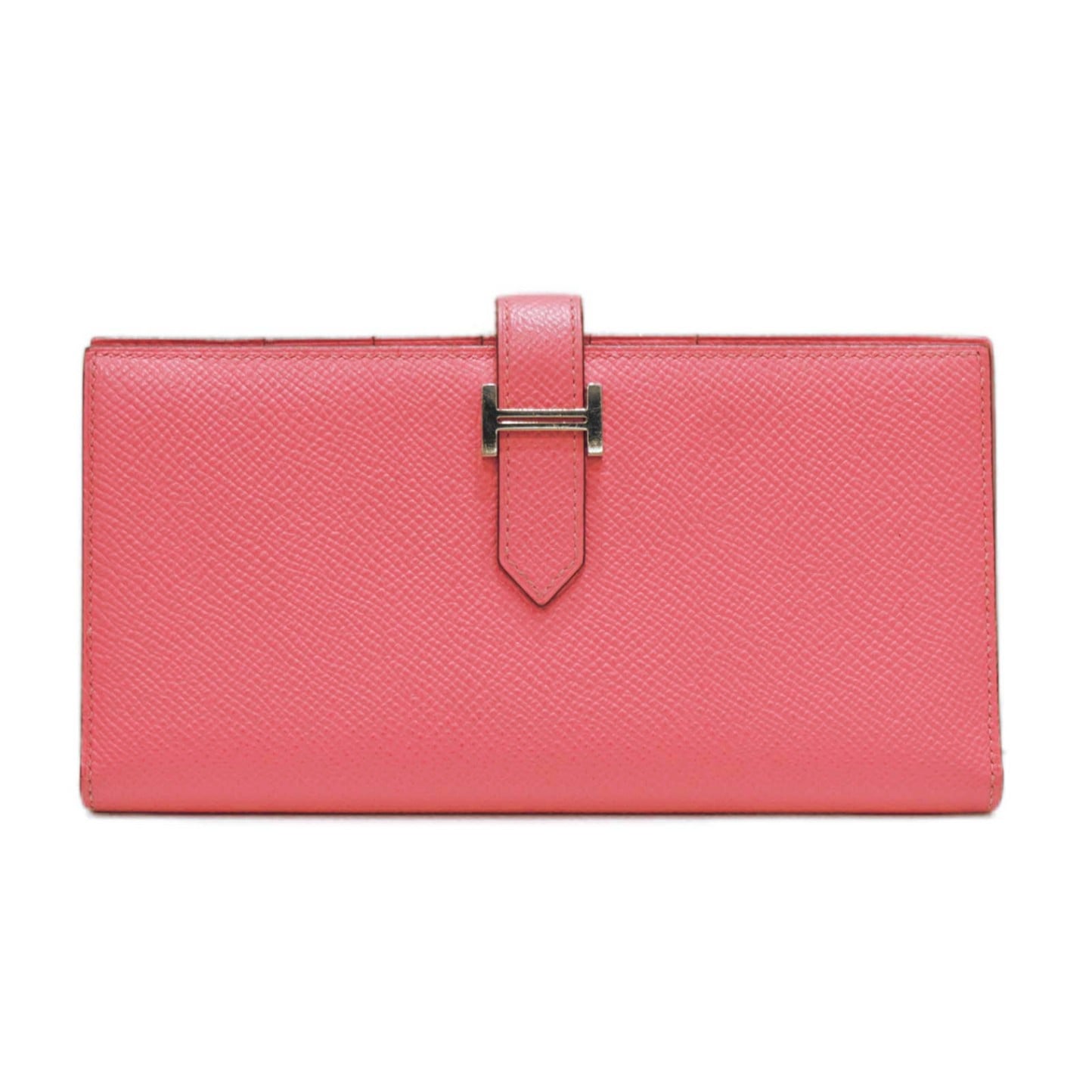 HERMES (エルメス) ベアンスフレ 財布 長財布 ローズアザレ(SV金具