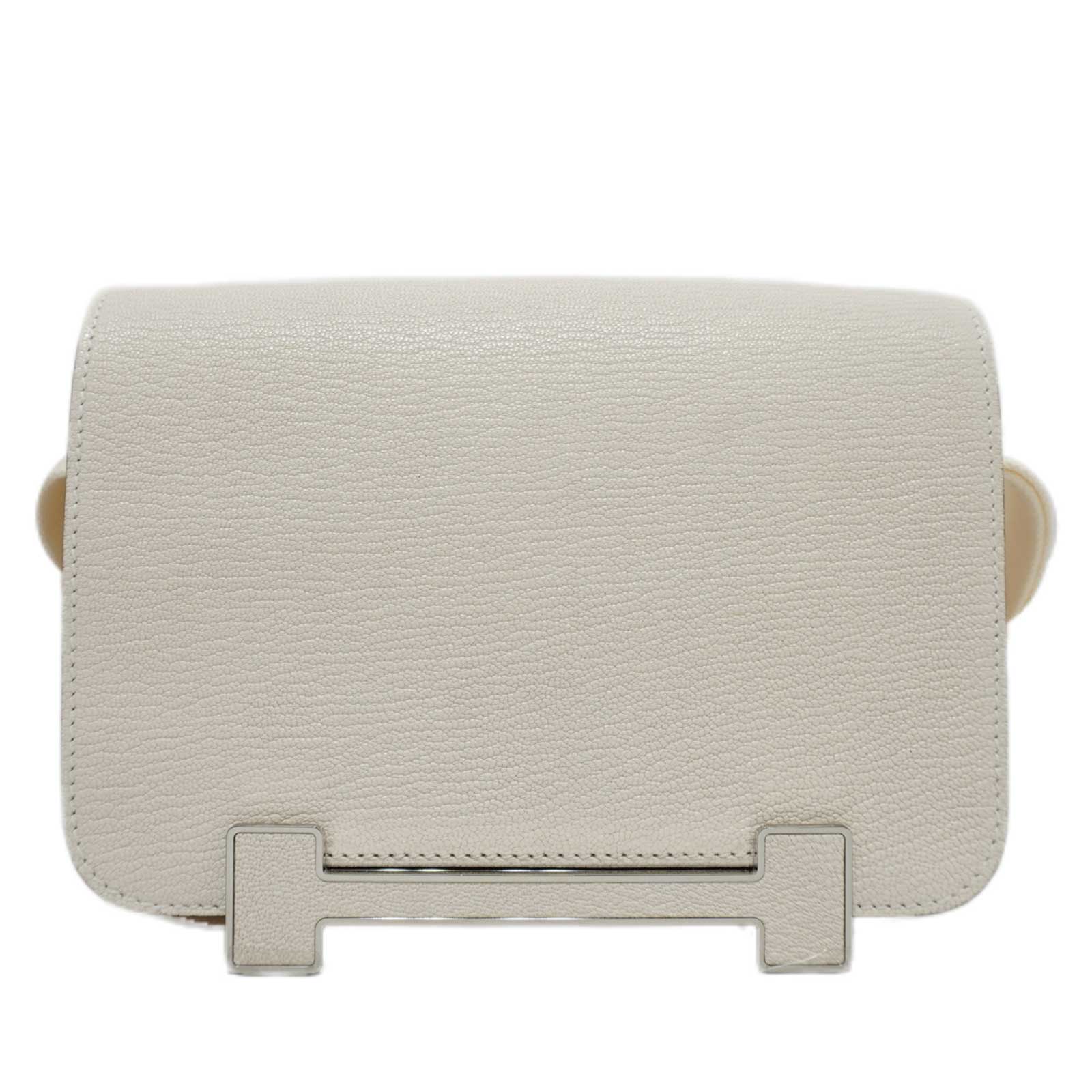 HERMES （エルメス) ゲタ ショルダーバッグ ナタ SV金具 シェーブル U 