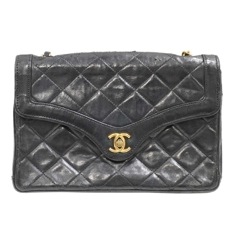 CHANEL (����ͥ�) �ߥ˥ޥȥ�å� ���������Хå� �֥�å� ��ॹ���� ���B