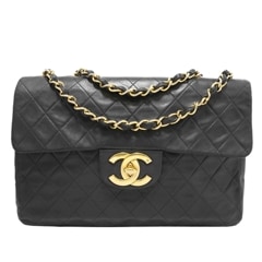 CHANEL(����ͥ�) �ǥ��ޥȥ�å� 34 �������� ���������Хå� �֥�å� ��ॹ���� ���B
