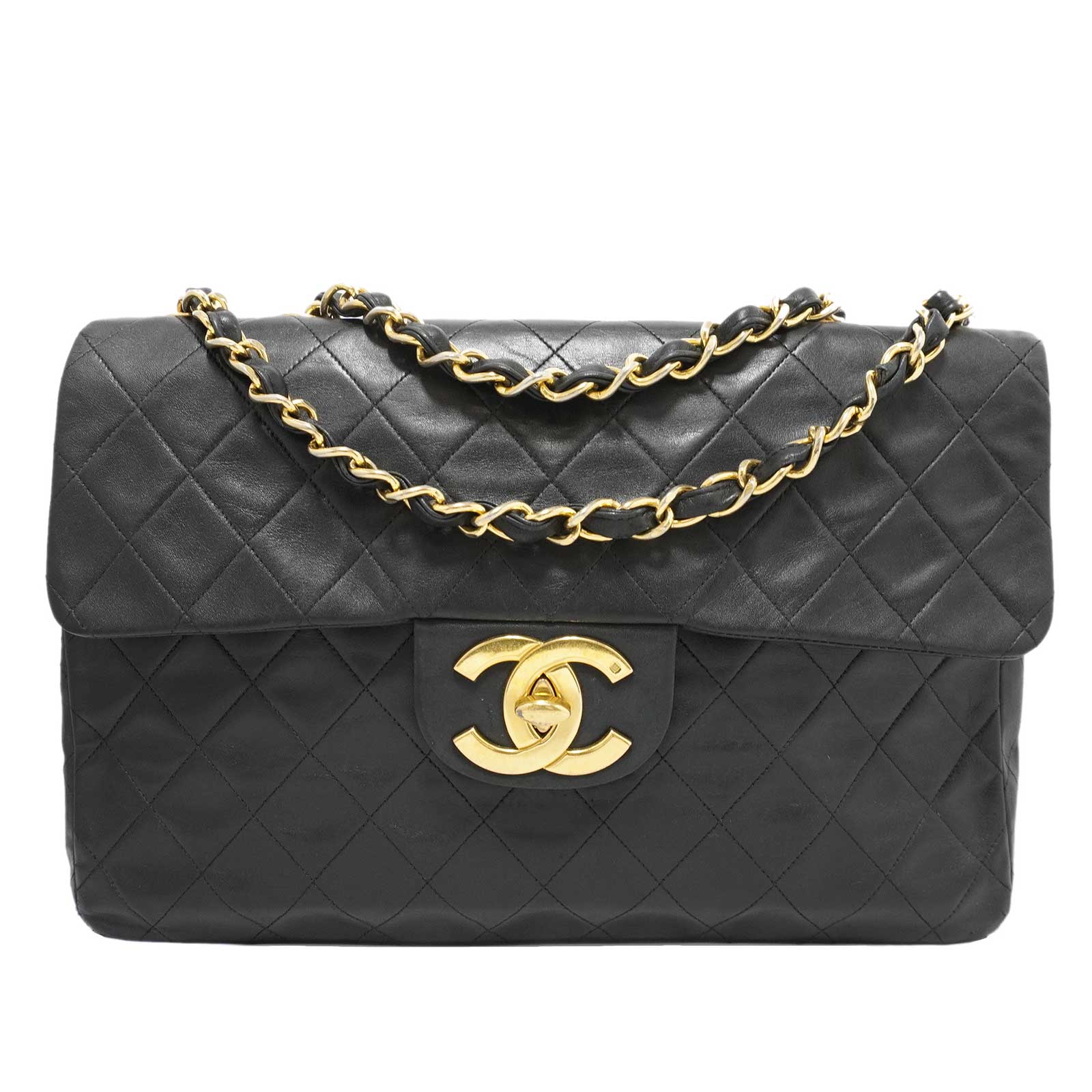 CHANEL デカマトラッセ34 CHANEL(シャネル) デカマトラッセ 34 チェーン ショルダーバッグ