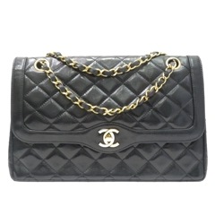 CHANEL(����ͥ�)  �ޥȥ�å� �ѥ���� �������󥷥����� ���������Хå� �֥�å� ��ॹ���� ���B