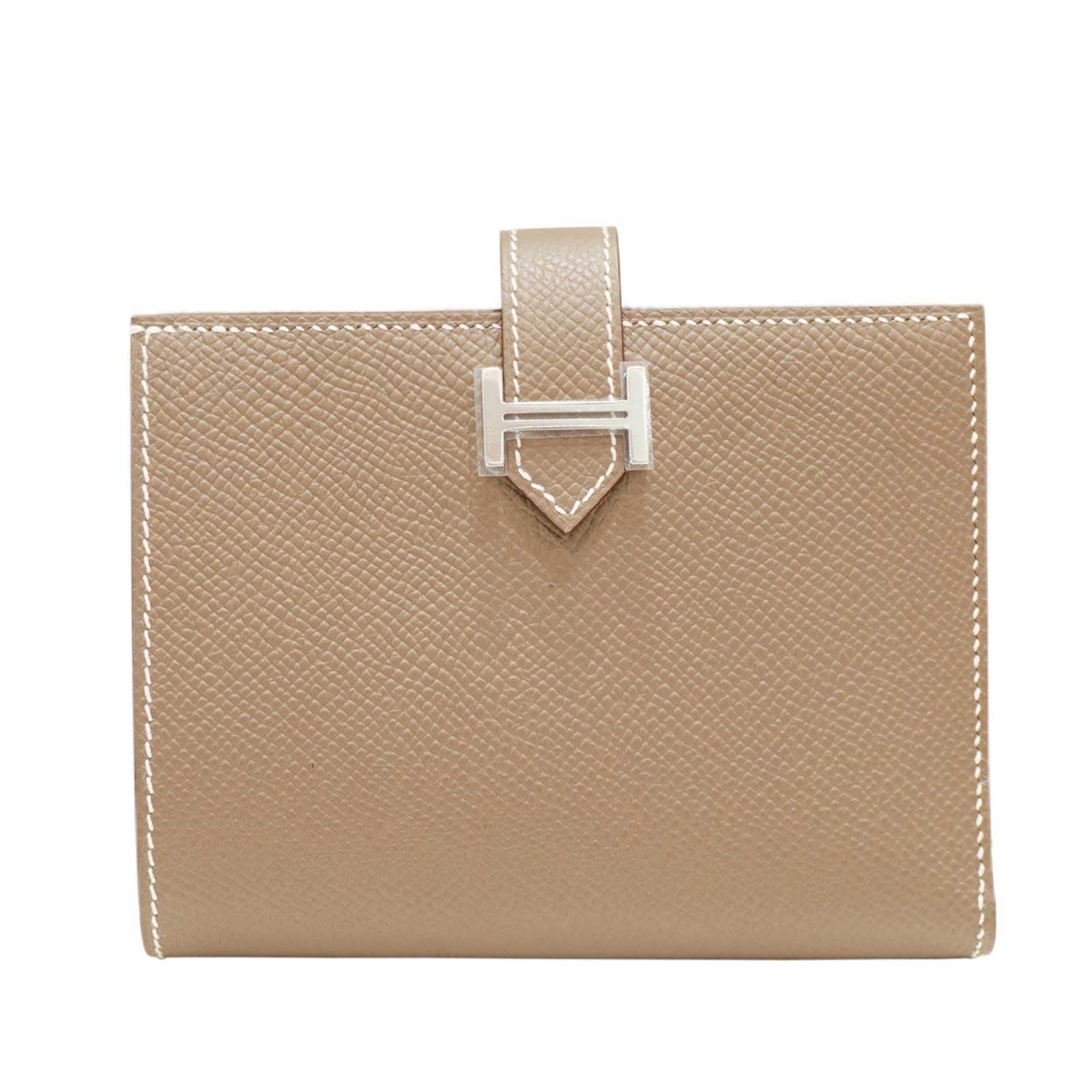 HERMES♡ べアン コンパクト財布 エトゥープ HERMES (エルメス) ベアンコンパクト 財布 折財布 エトゥープ(SV