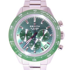 ZENITH(ゼニス) クロノマスターヨシダスペシャル 03.3107.3600/56.H3100 グリーン 未使用 UE-160 (上野店)