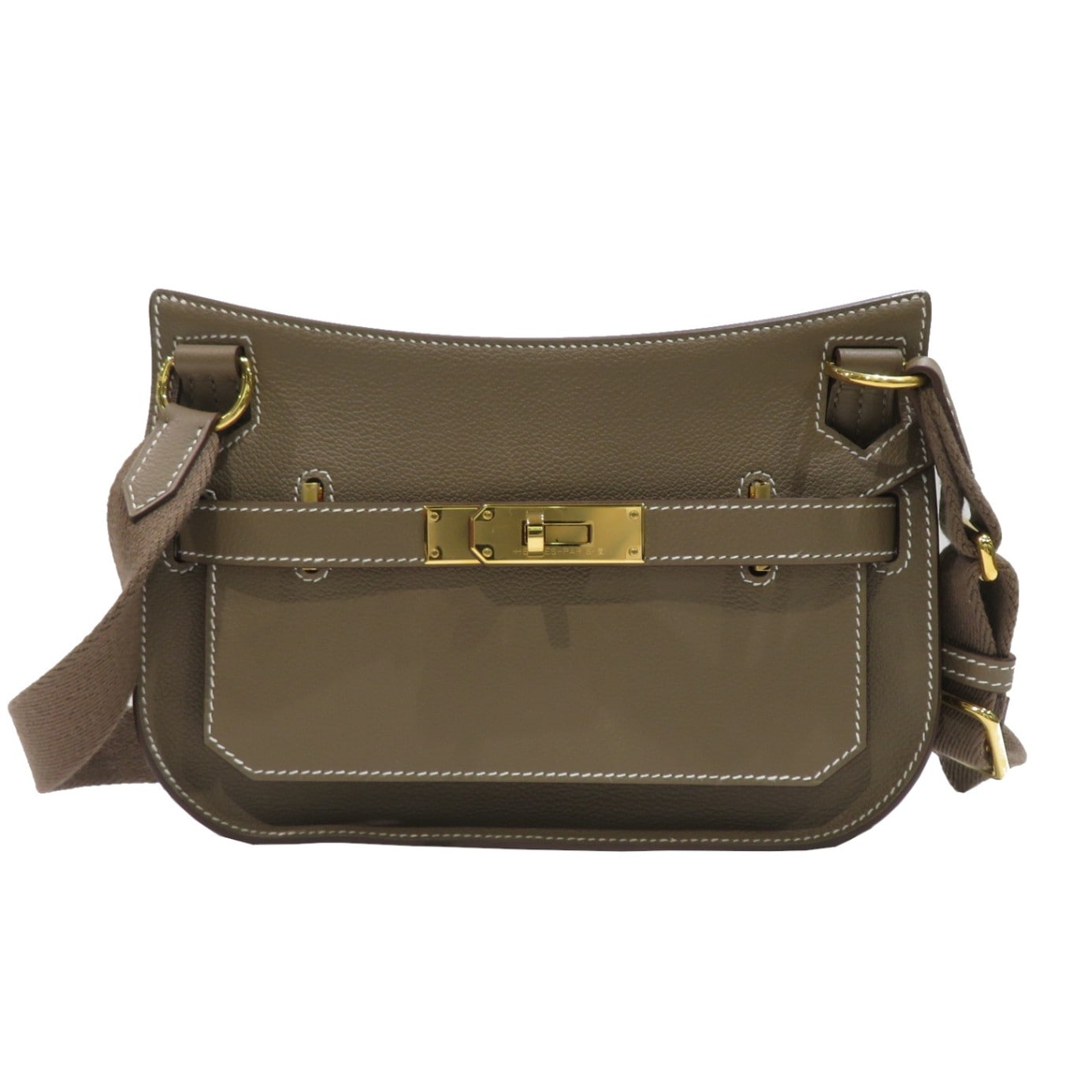 HERMES (エルメス) ジプシエールミニ ショルダーバッグ エトゥープ(G 