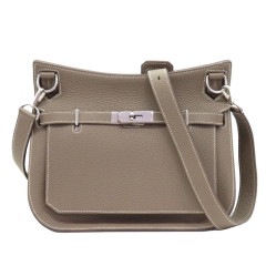 HERMES(エルメス) ジプシエール28 エトゥープ/SV金具 トリヨンクレマンス □N刻 中古A (上野店)
