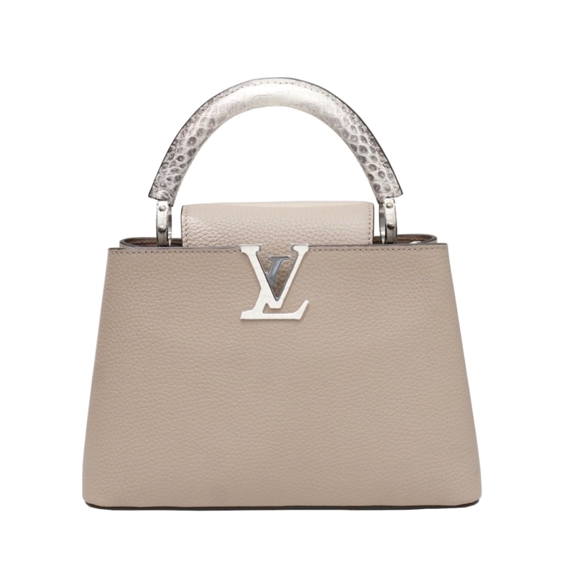LOUIS VUITTON(�륤�����ȥ�) ���ץ�����BB�Х��ޥƥꥢ�� N82779 �ϥ�ɥХå� �١�����/�ۥ磻�� ���ϥ顦�ȥ���쥶�� ̤���� B40 ���Ź