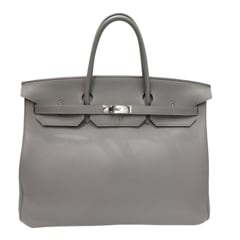 HERMES (エルメス) バーキン40 ハンドバッグ グリメイヤー(SV金具) トゴ U刻印 ランクA 銀座店