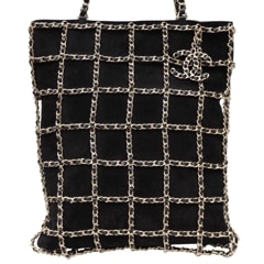 CHANEL(����ͥ�) CHANEL19��������ȡ��� �ȡ��ȥХå� �֥�å�(�ޥå�G���) �������� ���A B102