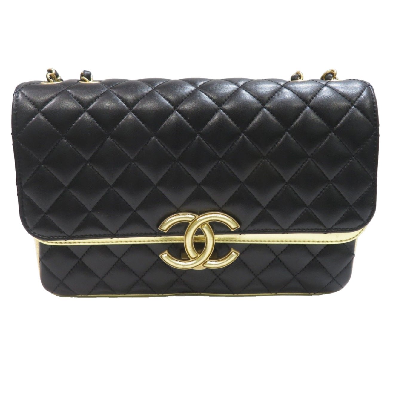 展示品級 シャネル マトラッセ ラムスキン チェーンショルダーバッグ A296 CHANEL CHANEL/シャネル マトラッセ チェーンショルダーバッグ