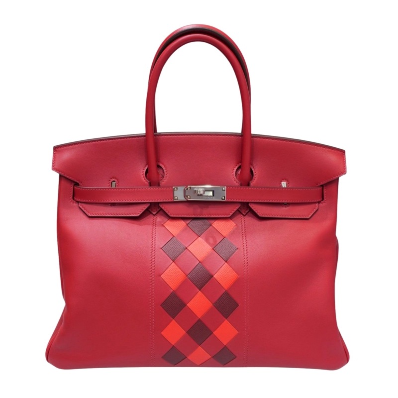 HERMES (エルメス) バーキン35トレサージュ トートバッグ