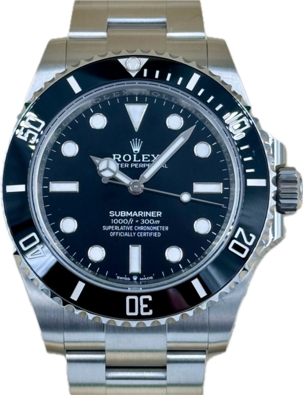 ROLEX(����å���)���֥ޥ꡼�� 124060 �֥�å� ̤���� ���ض�Ź CAT-121