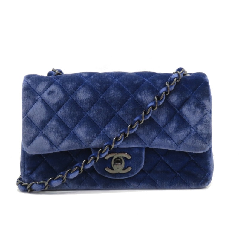 CHANEL★シャネル ミニマトラッセチェーンショルダー Aランク CHANEL(シャネル) ミニマトラッセ シングルフラップ チェーン