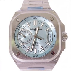 BELL&ROSS（ベル＆ロス） アイスブルー スチール 2024年7月 コマ調整無 未使用完品 UG-48 （上野店）