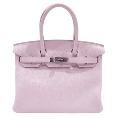 HERMES (エルメス) バーキン30 ハンドバッグ モーヴペール(SV金具) トゴ B刻印 未使用 D101 銀座店