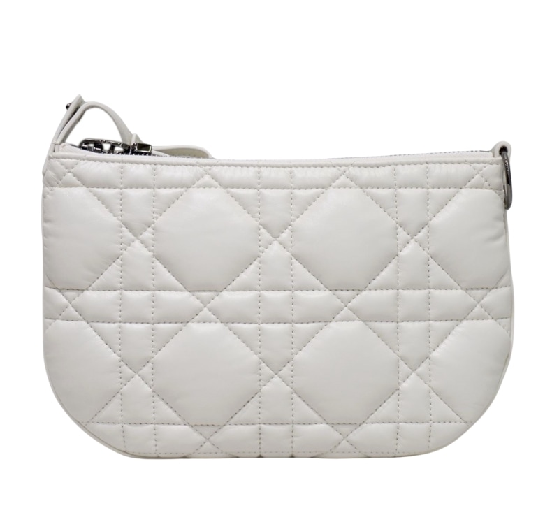 【ヴィンテージ】Rank:A☆Dior アイボリー カロミ バッグ M9242 Dior (ディオール) カロ ミニチューリップバッグ ショルダー
