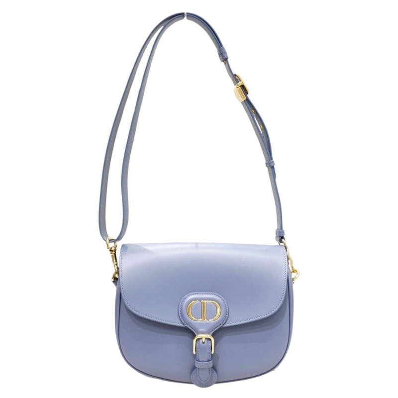 【爽やかなブルーが魅力的♪】Dior ショルダーバッグ Dior (ディオール) ボビー ミディアムバッグ ショルダーバッグ