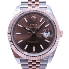 ROLEX(ロレックス)/デイトジャスト41/126331/チョコレート/ジュビリー/2023.09月/未使用/NAB-611（名古屋店）