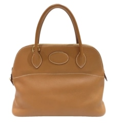 HERMES (エルメス) ボリード31 ハンドバッグ ゴールド(G金具) トゴ Aランク □Ｊ刻印 D150 銀座店