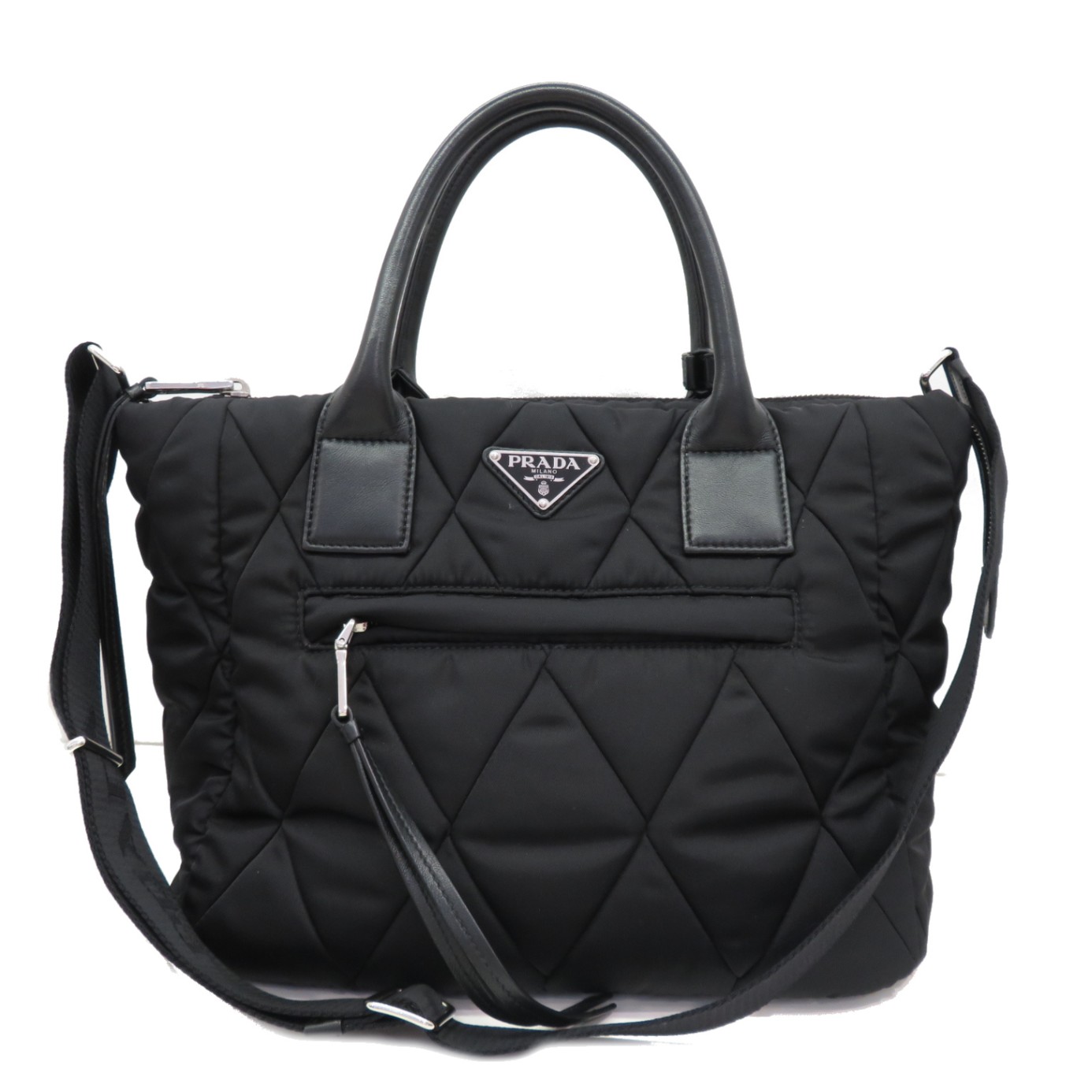 プラダ ナイロンレザー 1BG168 2wayトートバッグ PRADA(プラダ) ニューテスート 2WAYナイロントートバッグ 1BG168