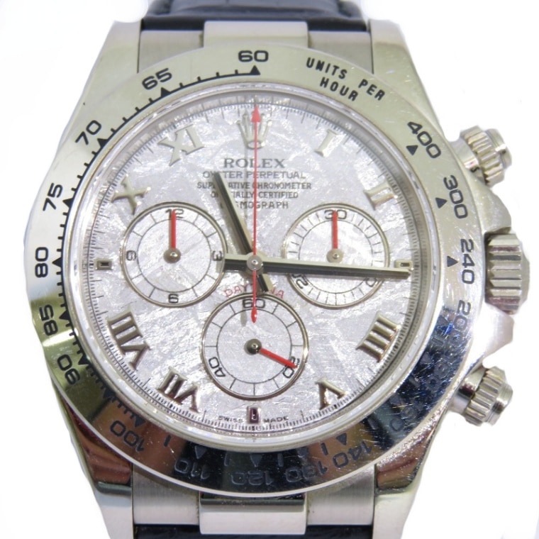 〇 ROLEX デイトナ40 116519 革ベルト クロコダイルレザー ロレックス