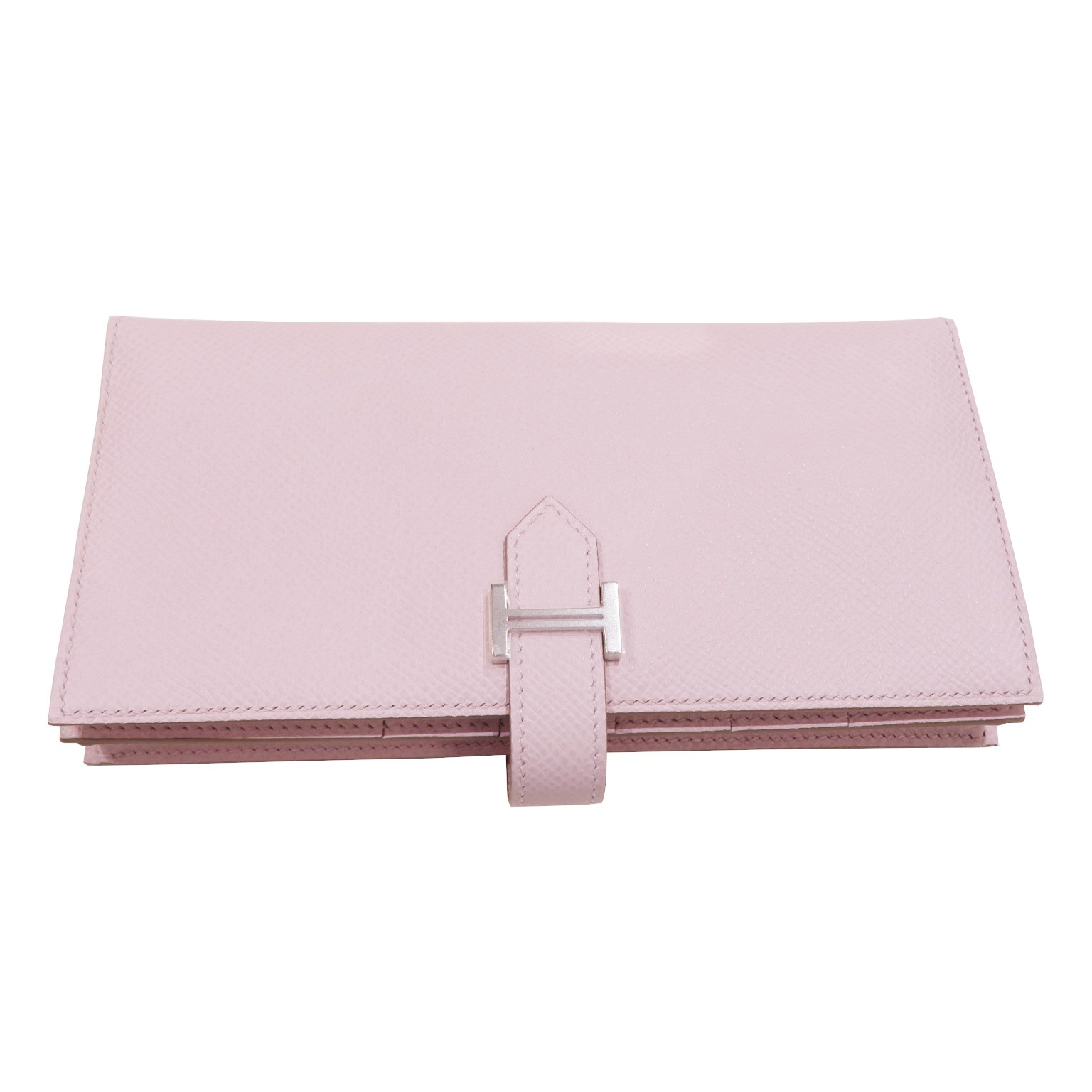 HERMES (エルメス) ベアンスフレ 財布 長財布 モーヴペール/SV金具 