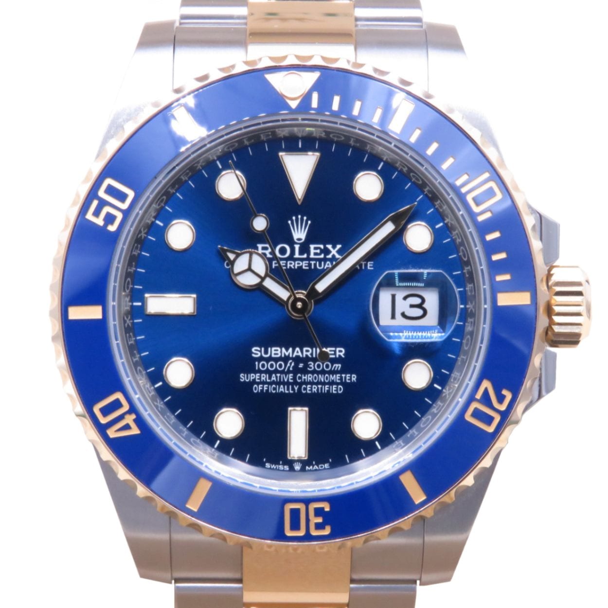 ROLEX(ロレックス)/サブマリーナデイト/126613LB/ブルー/コマ調有