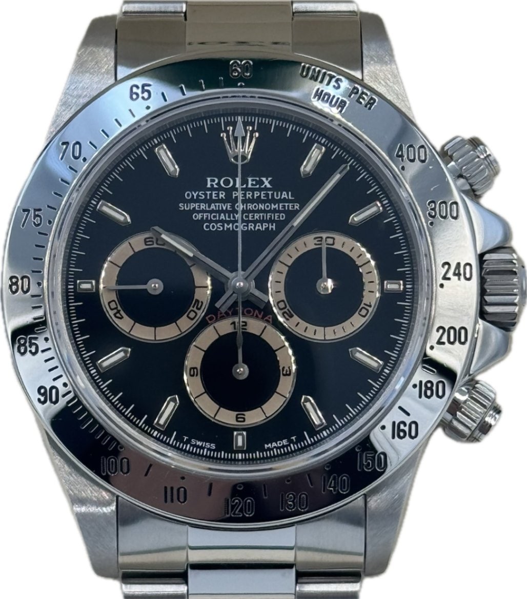 ROLEX (ロレックス) コスモグラフデイトナ 16520 ブラック SS 中古品