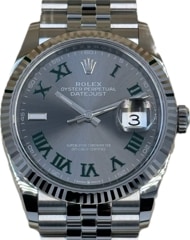 ROLEX (����å���) �ǥ��ȥ��㥹��36 126234 ���졼�� SS/WG ̤������ ���ض�Ź CAT-411