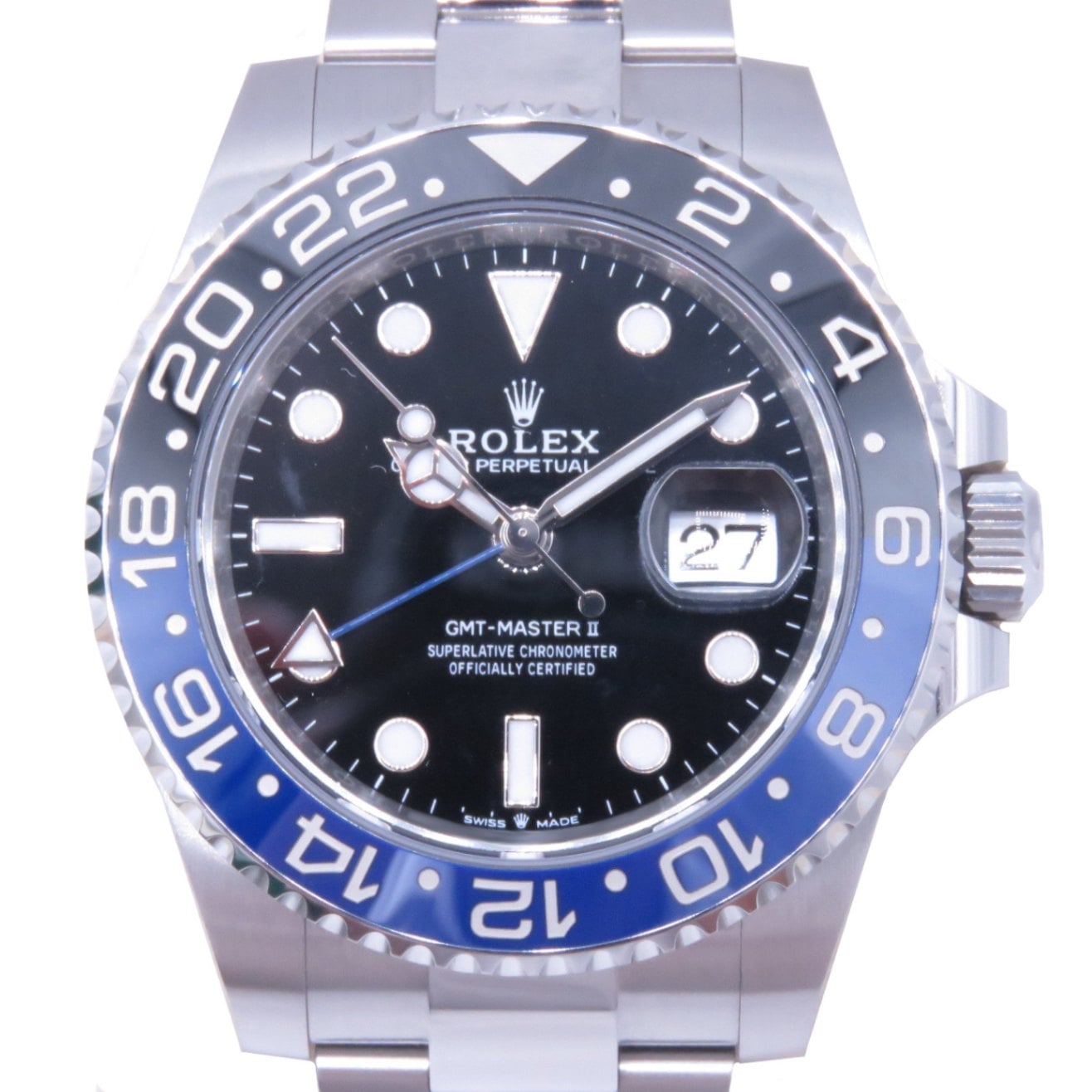 ROLEX(ロレックス)/GMTマスターⅡ/126710BLNR/バットマン/オイスター