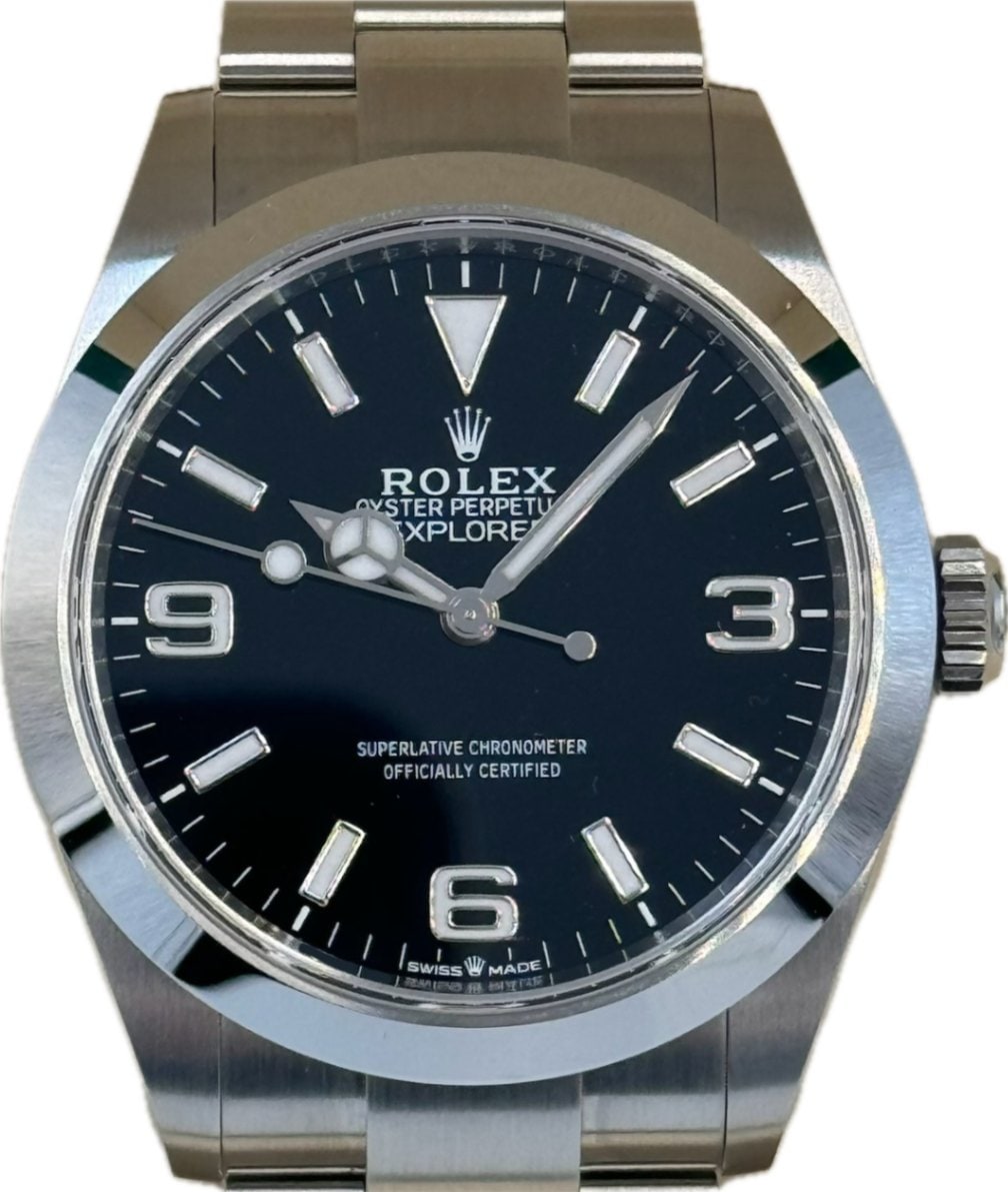 ウェア inter 2003 2004  Rolex Explorer I 224270 40mm 2024 10 links – Ruzza Orologi