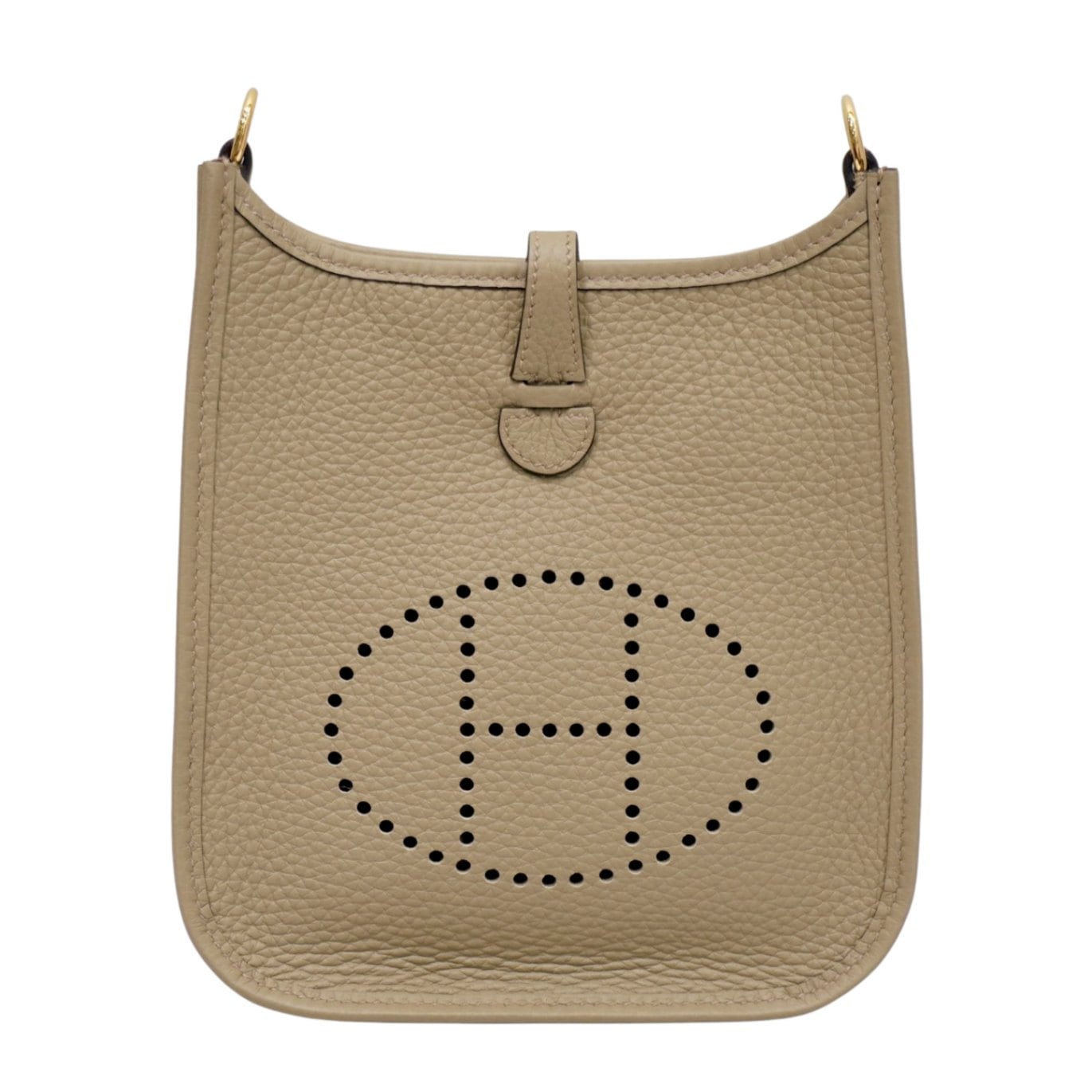HERMES （エルメス) エヴリンTPM ショルダーバッグ ベージュマルファ(G 