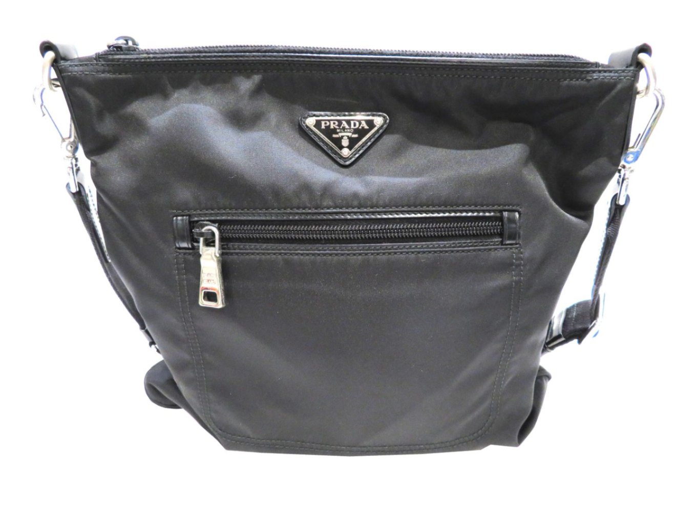 PRADA (プラダ) テスート ショルダーバッグ BT0715 ブラック ナイロン 