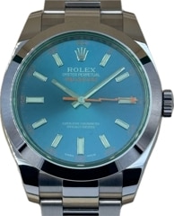 ROLEX (ロレックス) ミルガウス 116400GV Zブルー 中古品 心斎橋店 CAT-452