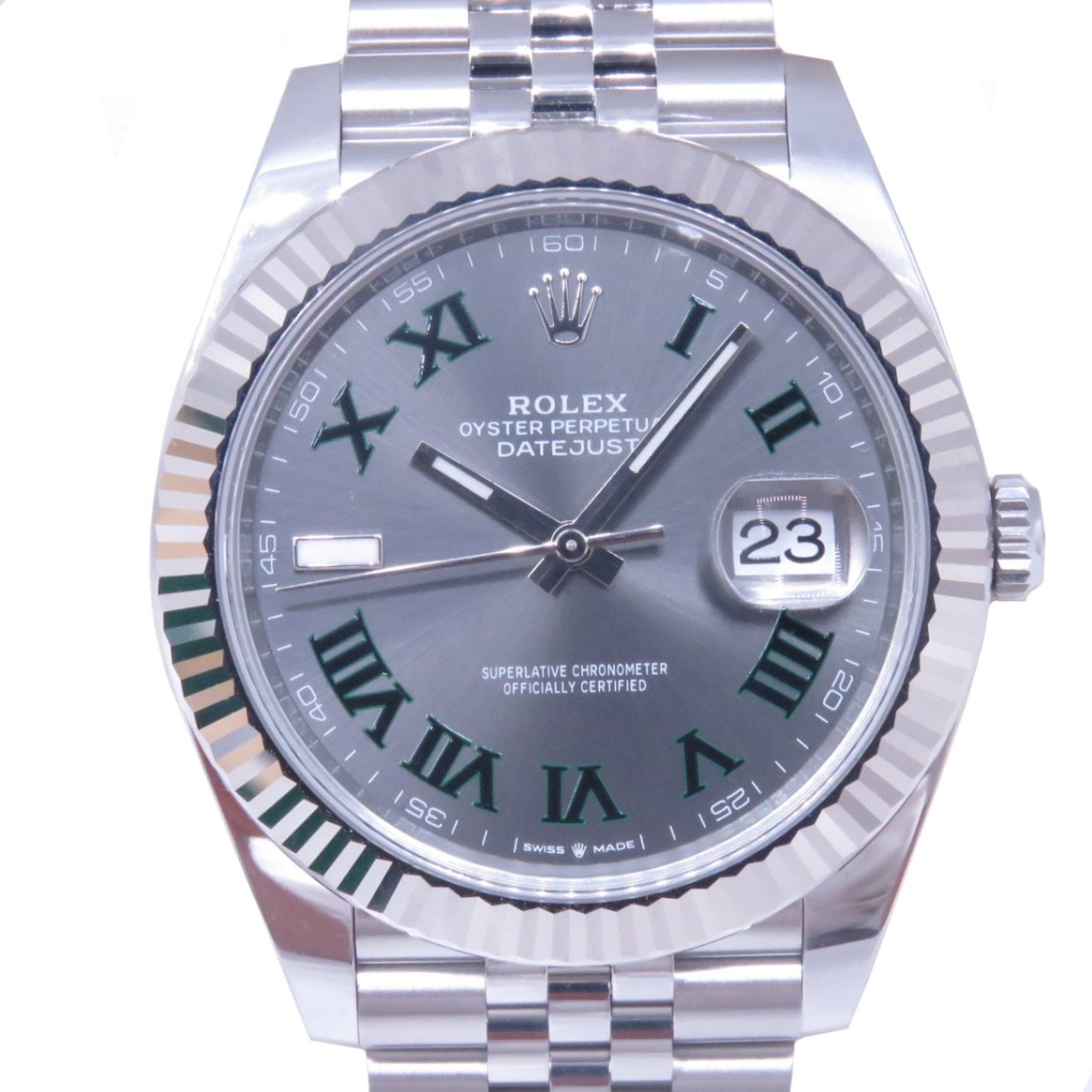 ROLEX(ロレックス) デイトジャスト41 126334 スレートローマン 