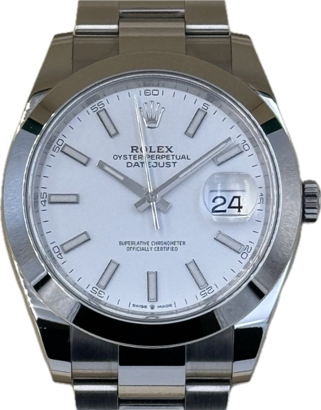 ROLEX (å) ǥȥ㥹41 126300 ۥ磻  ضŹ CAT-453