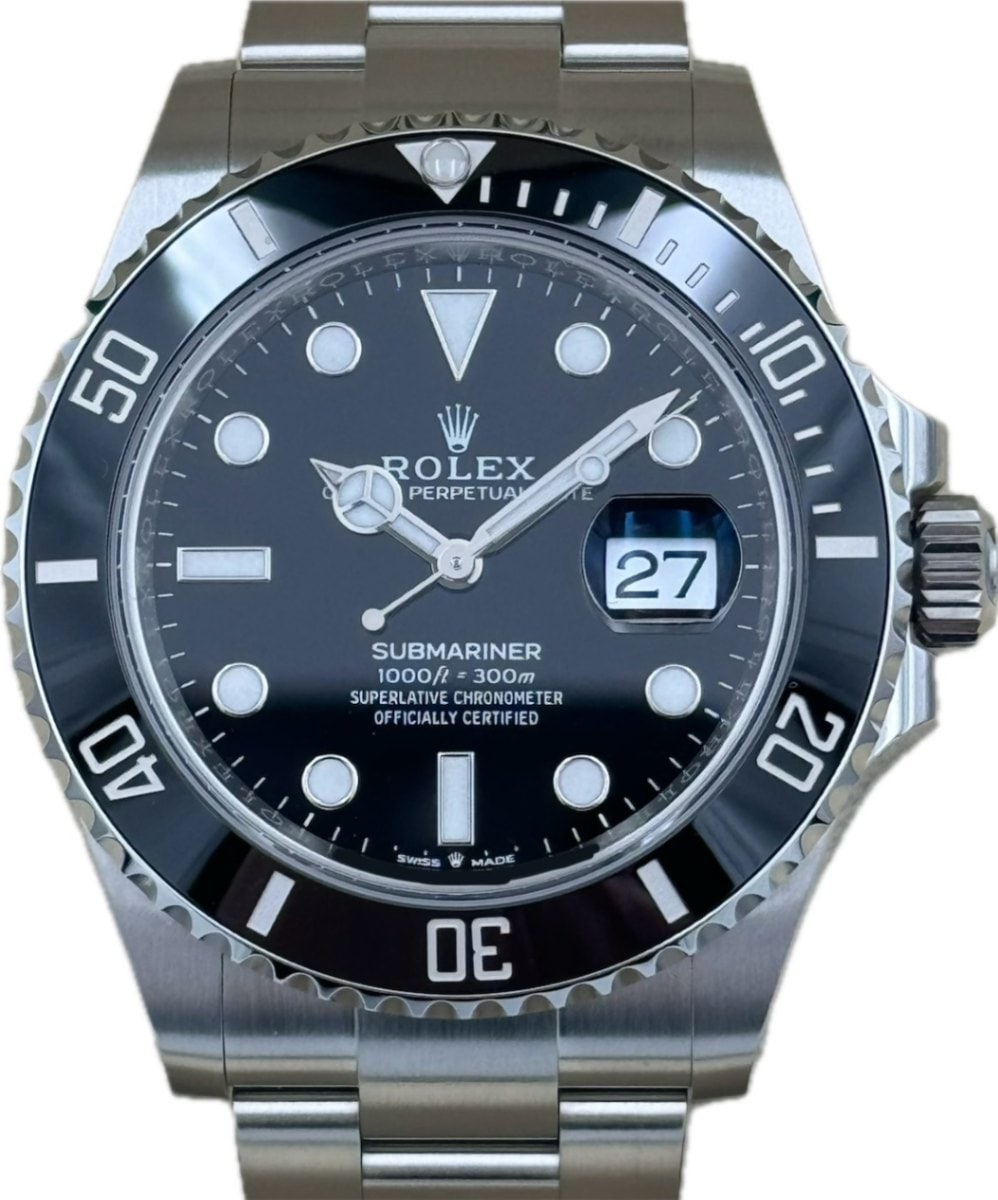 ROLEX (ロレックス) サブマリーナデイト 126610LN ブラック SS 未使用  