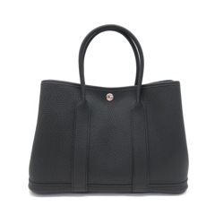 HERMES（エルメス)ガーデンパーティ30 ブラック/SV金具 ネゴンダ W刻 未使用（上野店）