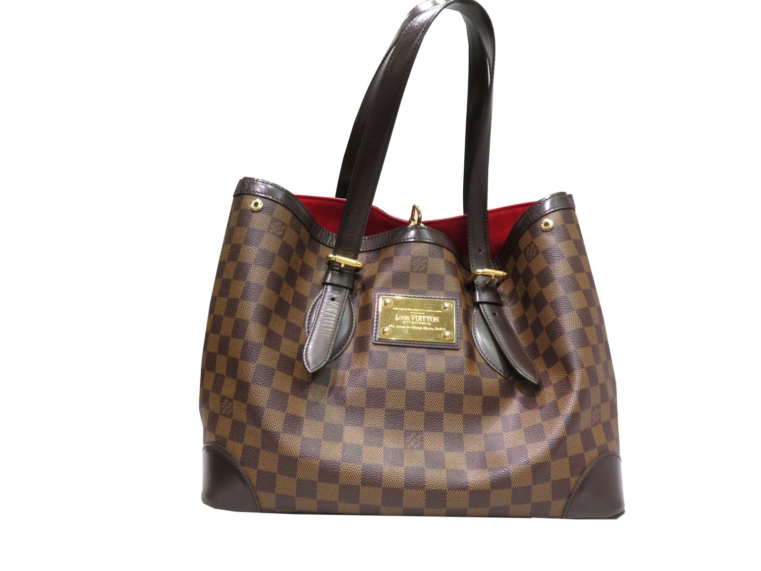 LOUIS VUITTON (ルイヴィトン) ハムステットMM N51204 ブラウン ダミエ 